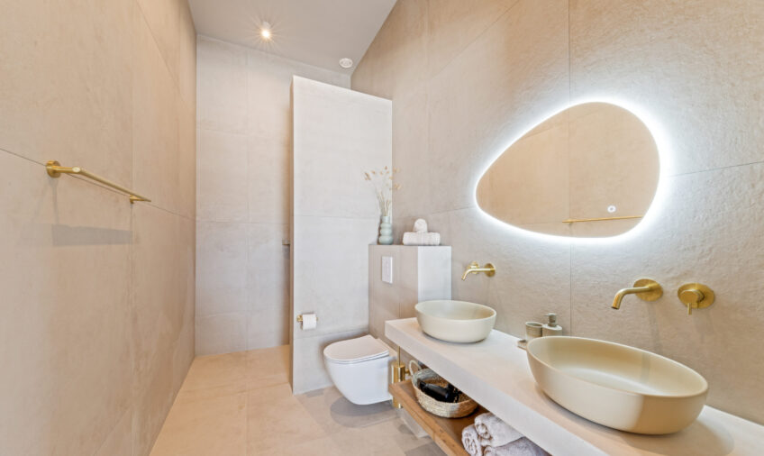 Villa - badkamer gedeeld